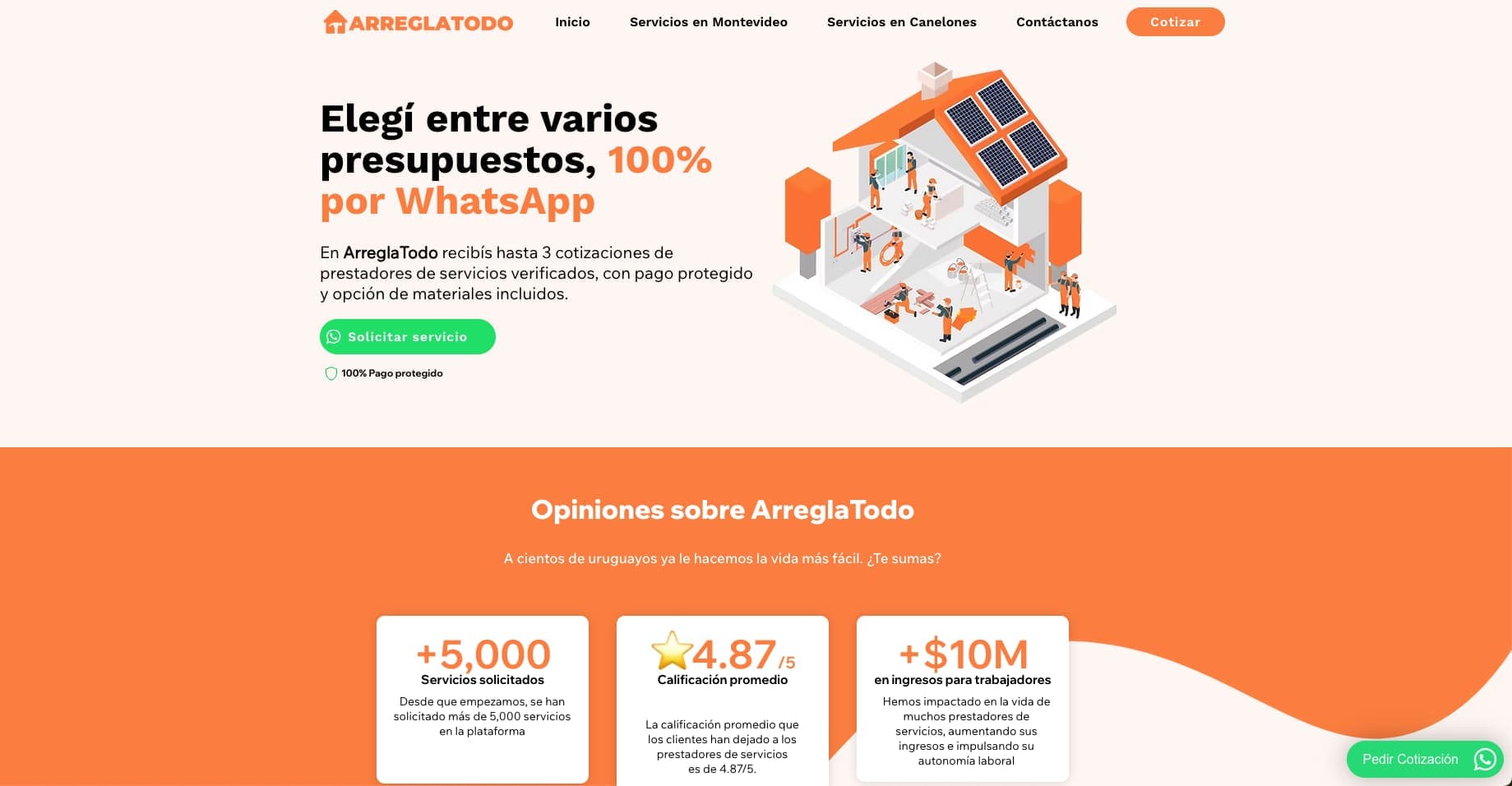Arreglatodo — Marketplace de servicios